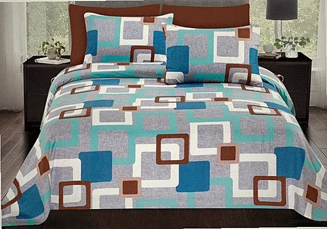 King Multicolor Floral Bedding Set Six-Piece with Duvet Cover & Pillow Shams