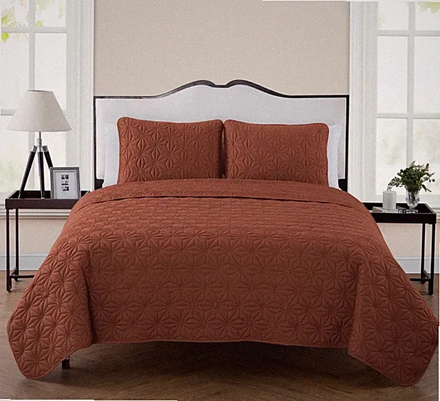 ⭐️ VCNY Home Comforter Set Soft Quilt Bedding with Matching Shams | Full Queen